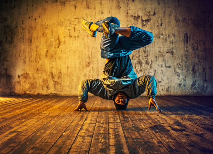 Can you repeat your Hip-Hop moves?